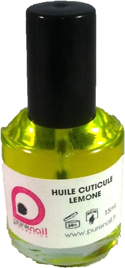 Huile nutritive pour cuticules soin réparateur Purenail flacon 15 ml