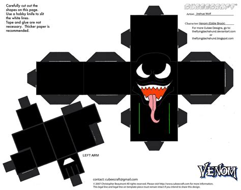 Marvel12 Venom Cubee By Theflyingdachshund On Deviantart Venom