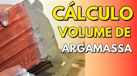 Como Calcular O Volume De Argamassa De Assentamento I Exemplo Pr Tico E