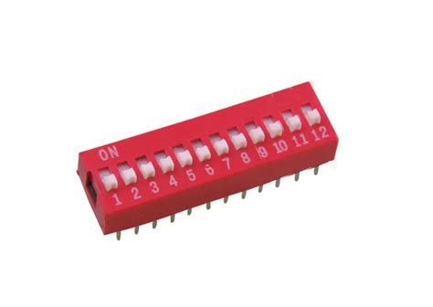 12 Pins DIP Switch 2 54mm OTRONIC