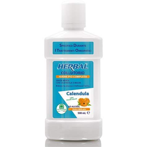 Herbal Calendula Senza Menta Collutorio 500 Ml Starbene