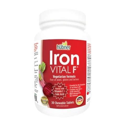 Naka Iron Vital F 15mg 30 Tablets Sina Natural Health Store