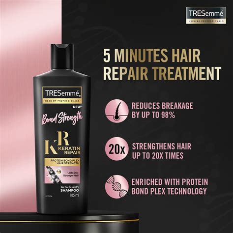 Tresemme Keratin Repair Bond Strength Shampoo 185ml Jeevee