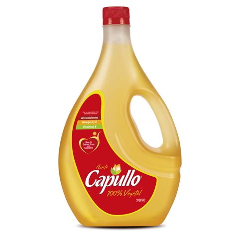 Aceite Capullo 100 Vegetal 2 7 Litros 2700 Mililitros Precio Guatemala