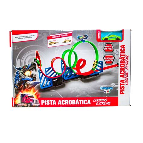 Pista De Carrinho Infantil Acrob Tica Grande Looping Extreme Ck