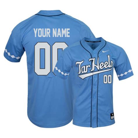 North Carolina Tar Heels Custom Jersey Tar Heels Customized Uniforms