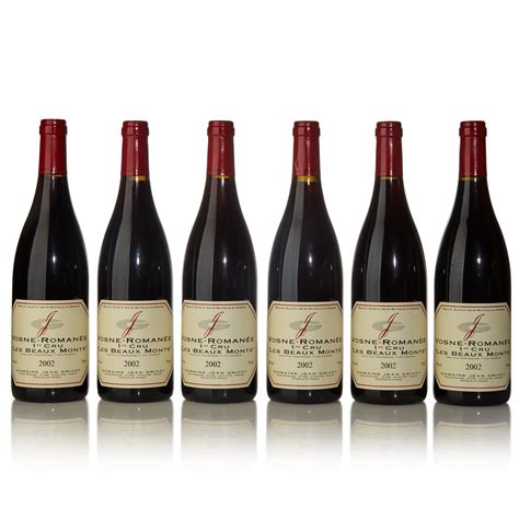 Vosne Romanée, Les Beaumonts 2002 Jean Grivot (12 BT) | Finest and