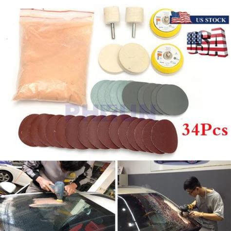 34x Car Windshield Deep Scratch Remover Cerium Oxide Powder Glass