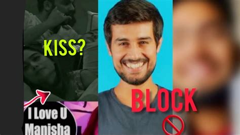 Elvish Yadav Kiss Manisha Rani In Biggbossott Dhruv Rathee Blocked