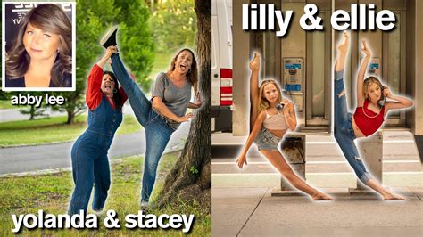 Dance Moms Vs Daughters Funny Photo Challenge With Lilly And Ellie Ft