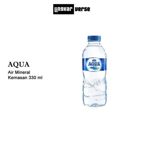 Aqua Air Mineral Kemasan 330ml Lazada Indonesia