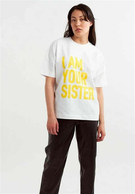 I Am Your Sister T Shirt Print Whiteweiß Zalandoat