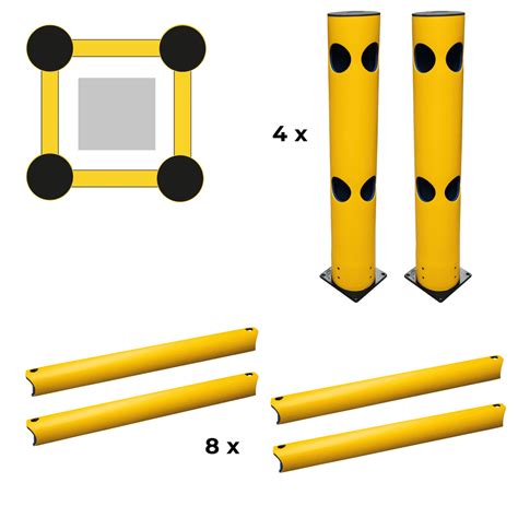 K S Ulen Schutz Set Mm Eckpfosten Planken Mm Kroschke