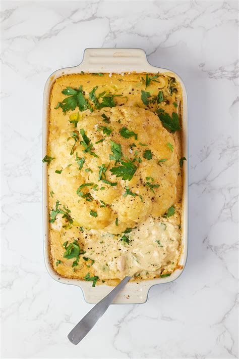 Whole Baked Cauliflower Cheese Deliciously Ella