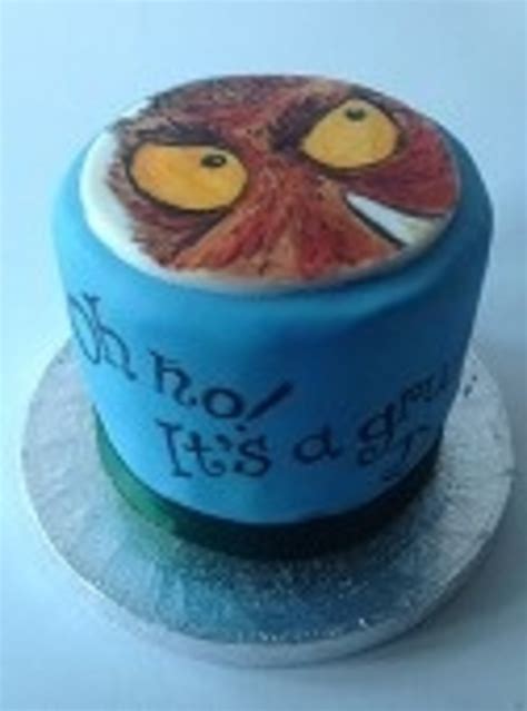 Handpainted Gruffalo Mini Cake Cakecentral