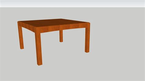 Seasons Dining Table Square Leg 3d Warehouse