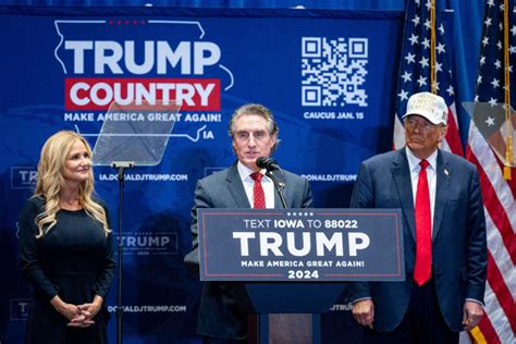 Burgum Endorses Trump On Eve Of Iowa Caucuses