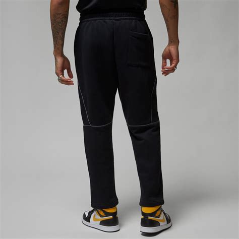 Pantalon Surv Tement Psg X Jordan Fleece Noir Jaune Sur Foot Fr