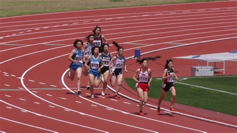 20170430群馬高校総体中北部地区予選女子800m3組 Youtube