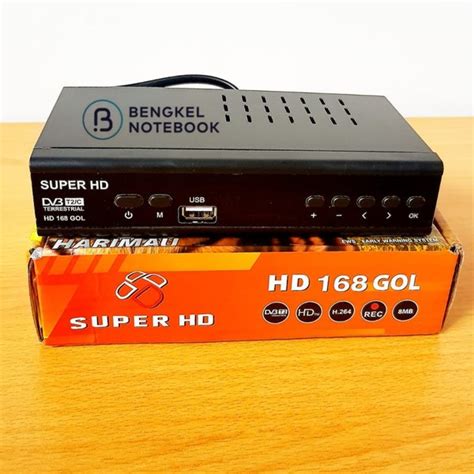 Jual Set Top Box TV Digital STB DVB T2 Receiver Super HD 168 GOL DVB T2