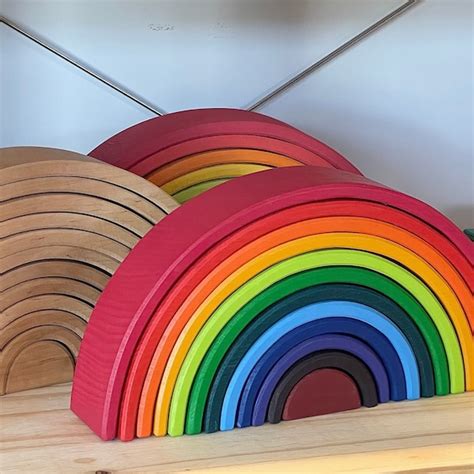 Rainbow Stacker Etsy