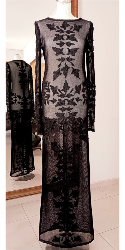 Black Naked Dress Etsy