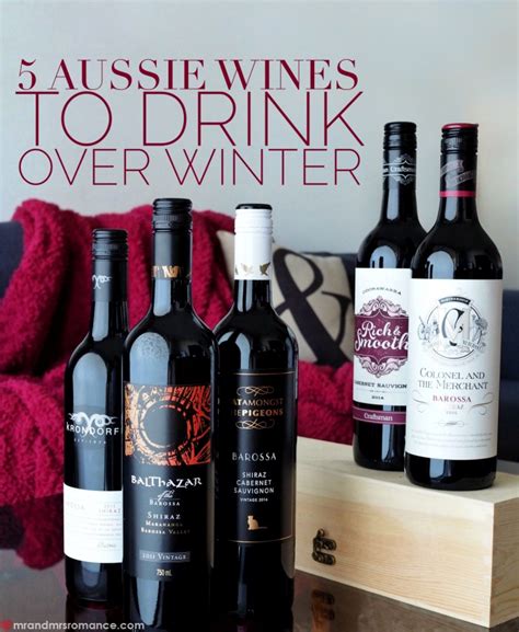 5 Aussie Winter Reds From South Australia Mr And Mrs Romancemr And