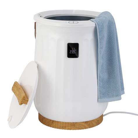 Tookss Electric Heated Towel Warmer Bucket, Large with LED Display