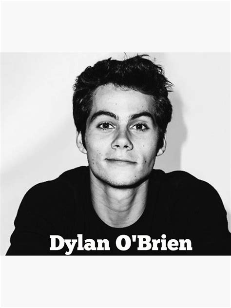 "Dylan O'Brien" Poster for Sale by TVFangirl | Redbubble