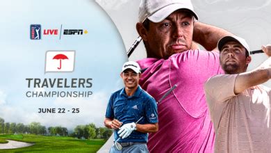 Pga Tour Live On Espn Four Stream Coverage Of The Travelers