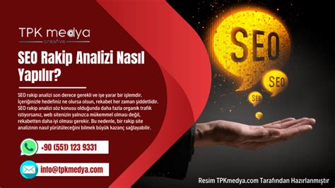 SEO Rakip Analizi Nasıl Yapılır TPK Medya Ankara Kurumsal Web Tasarım