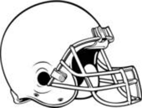 Football helmet outline clipart 2 – Clipartix