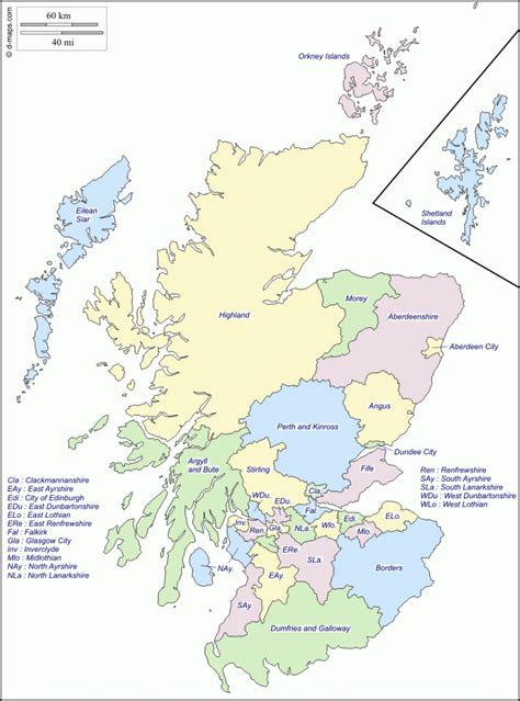 Scotland : Free Map, Free Blank Map, Free Outline Map, Free Base Map In ...