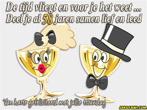 Jakosawi Gratis Wenskaarten E Cards 58 Jaar Lief En Leed