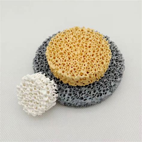 Best Metal Liquid Filtration Sic Porous Ceramic Disc Al Ceramic