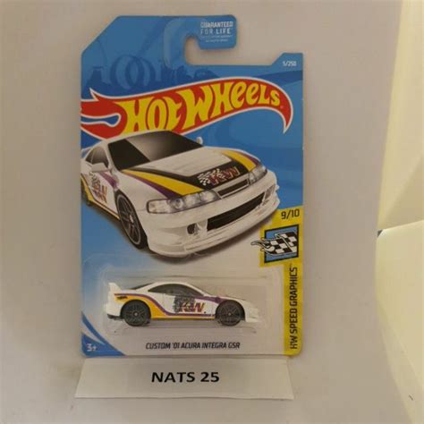 Hot Wheels Custom 01 Acura Integra Gsr Shopee Malaysia