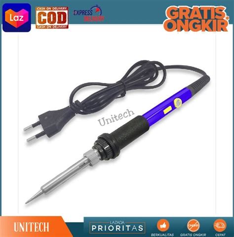 Unitech Dgks Solder Elektrik Adjustable Temperature V W Ks B