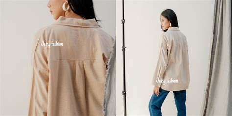 Base Rekomendasi On Twitter Kemeja Oversize Linen Wanita Alea