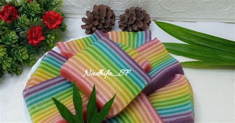 Resep Lapis Rainbow Oleh Nadhifa SF Cookpad