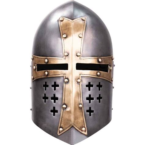 MEDIEVAL Barbuta Helmet Knights Templar Crusader Armour Helmet ...