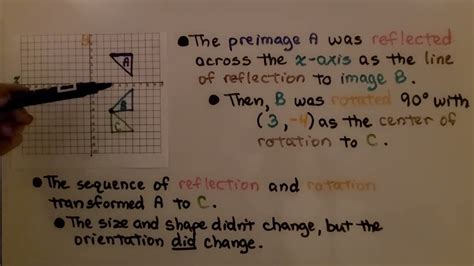 8th Grade Math 9 5a Combining Transformations YouTube