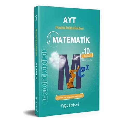 Test Okul Yayınları Fasikül Anlatım Rehberi AYT Matematik Kitabı