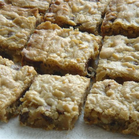 Chewy Coconut Bars Recipe Allrecipes