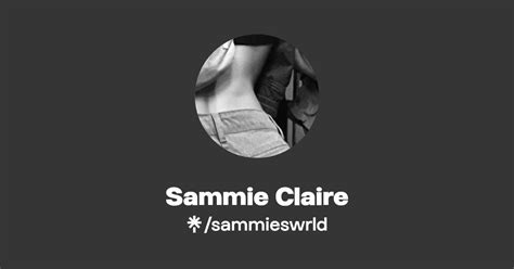 Sammie Claire Listen On Spotify Linktree