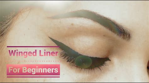 Winged Eyeliner Tutorial For Beginners Youtube