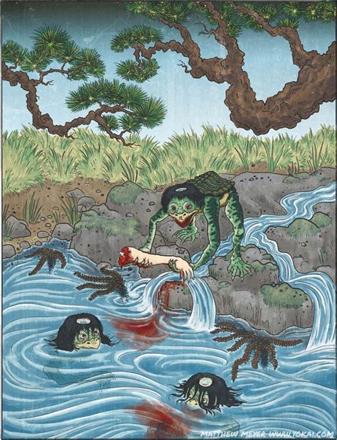 Kappa Japanese Folklore Japanese Mythology Japanese Monster