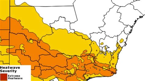 Australia Weather Heatwave Warning For Nsw Wa Vic Tas Sa Mid Week