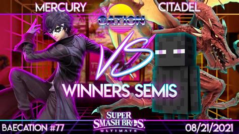 Baecation Ssbu Mercury Joker Vs Npt Citadel Steve Ridley