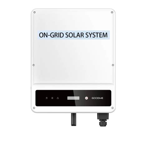 Goodwe Ms 5~10 Kw On Grid Solar Inverter 3 Mppts Single Phase