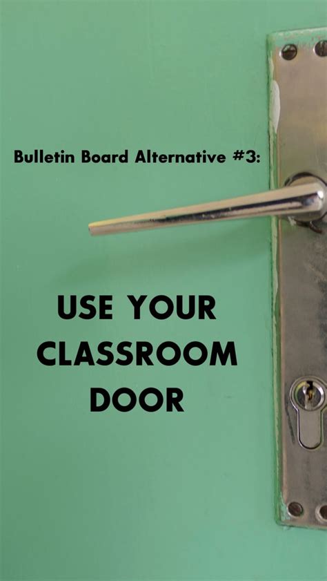 5 Creative Classroom Bulletin Board Alternatives